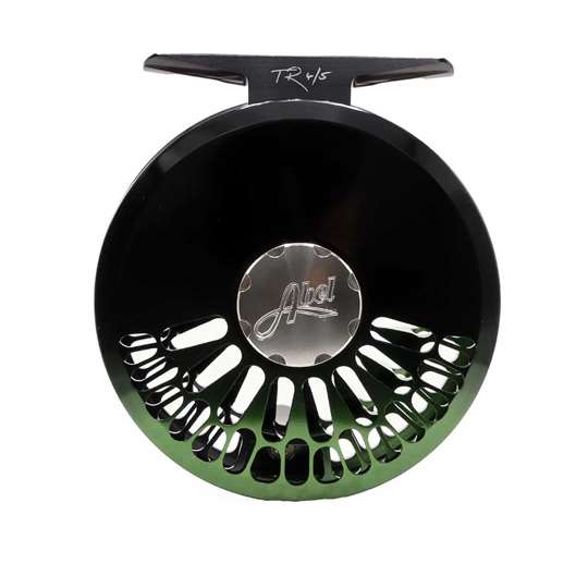 Abel TR 4/5 Fly Reel- Black/Green Fade | Mad River Outfitters