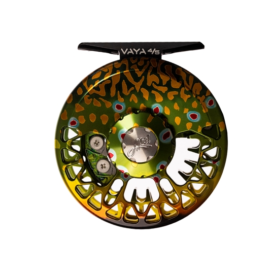 best 5wt fly reels 2019 trout fishing Abel Vaya 4/5 Native Brook Trout Fly Reel