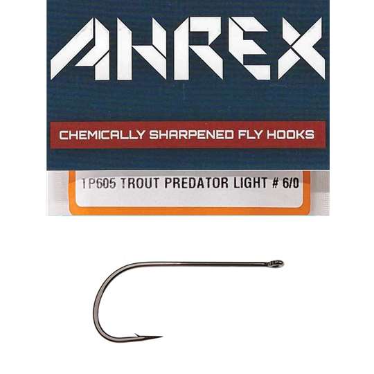 Ahrex TP605 Trout Predator Streamer Light Hooks | Mad River Outfitters