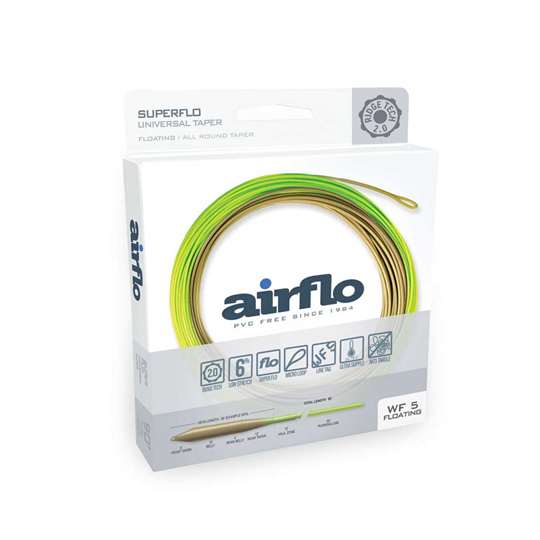 Airflo【エアフロ】フライライン ◆リッジ2.0 パワーテーパーWF4F Airflo Superflo Ridge 2.0 Power Taper Floating Fly Lines