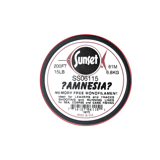 Sunset Amnesia Memory Free Monofilament Line 15lb M 
