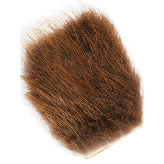 LOT of tanned BEAVER  scrap pieces fur pelt skin FLY TYING smaller native craft 