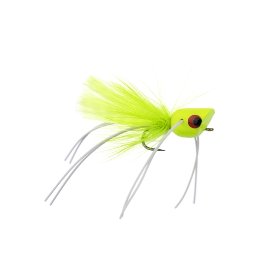 Bluegill Popper- chartreuse