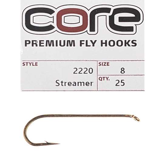 Core C2220 Streamer Hooks | Mad River Outfitters