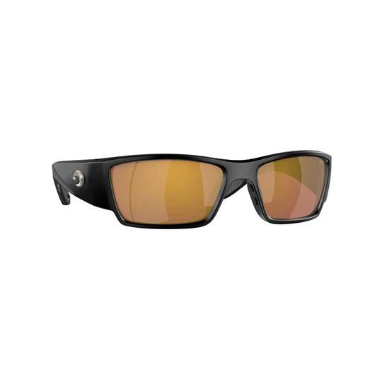 Costa Fantail Pro Sunglasses- matte black with gold mirror 580G lenses