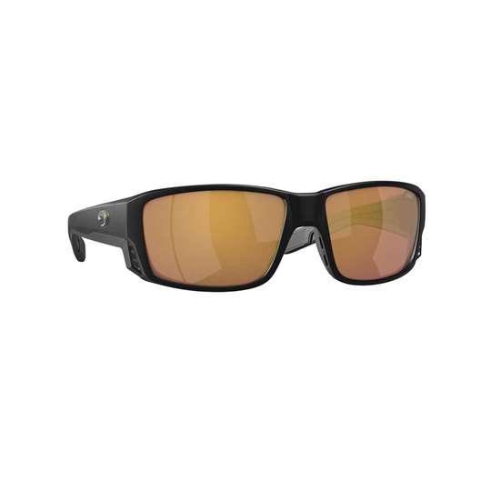 Costa Tuna Alley Pro Sunglasses- matte black with gold mirror 580G