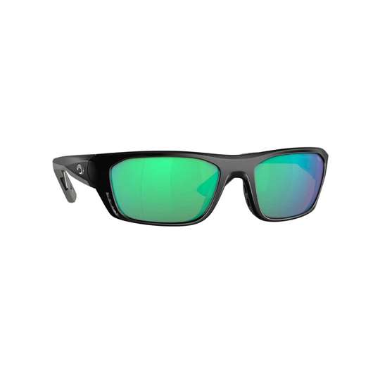 Costa Whitetip Pro Sunglasses- matte black with green mirror 580G - Main Image