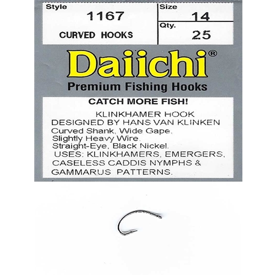 Daiichi 1167 Klinkhamer Hooks