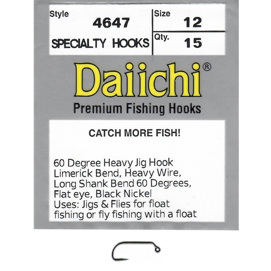 Daiichi 4647 Fly Hooks
