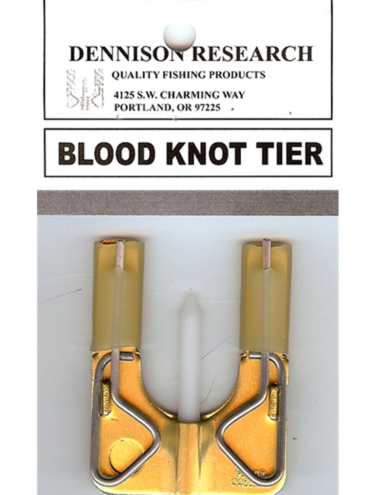Dennison Blood Knot Tier Fly Fishing Leader & Tippet Tying Tool NEW! 