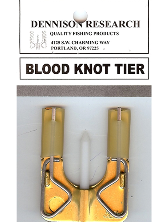 blood knot tyer