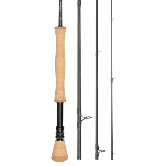 TUBE ECHO ION XL 7100-4 10' FOOT #7 WEIGHT 4 PIECE FLY ROD FREE U.S SHIPPING 