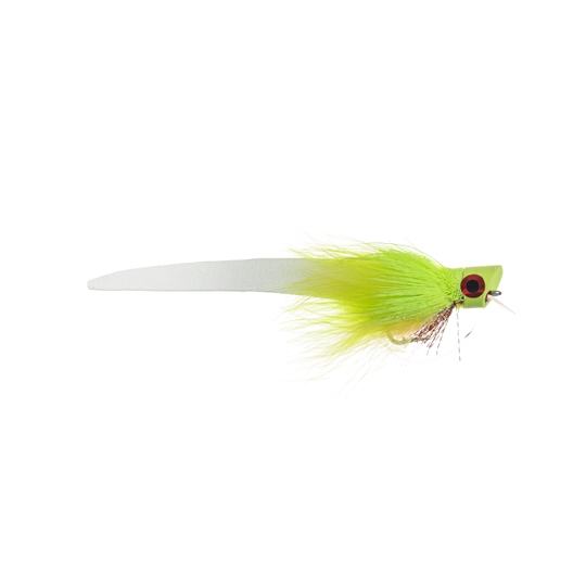 Femme Fatale fly in chartreuse