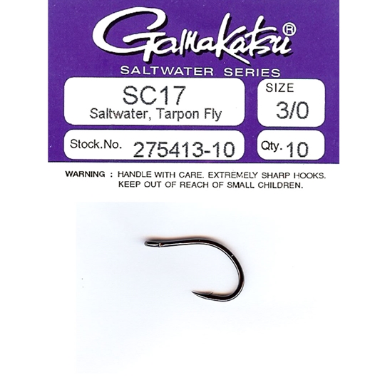 Gamakatsu SC17 Tarpon Fly Hook