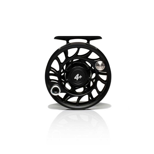 Hatch Iconic 4 Plus Fly Reel- black/silver