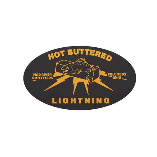 Hot Buttered Lightning Sticker