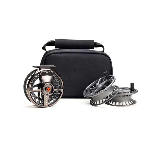 Lamson Remix S-Series Fly Reel - 3 Pack, Smoke / 5+