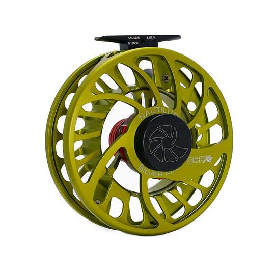 Nautilus CCF-X2 Silver King Fly Reel- Glades Green