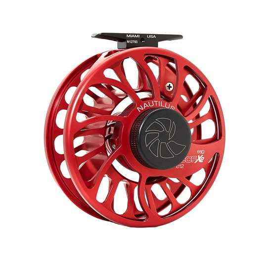 NAUTILUS CCF-X2 10/12 フライライン付き Nautilus CCF-X2 10/12 Fly Reel- black