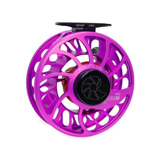 Nautilus CCF-X2 8/10 Fly Reel- purple haze