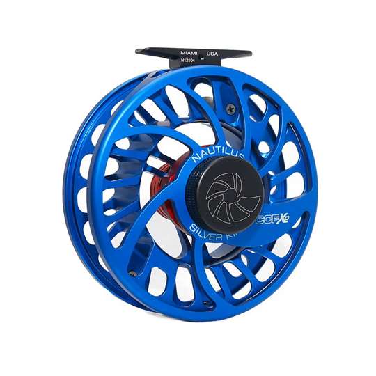 Nautilus CCF-X2 Silver King Fly Reel- Fathom Blue