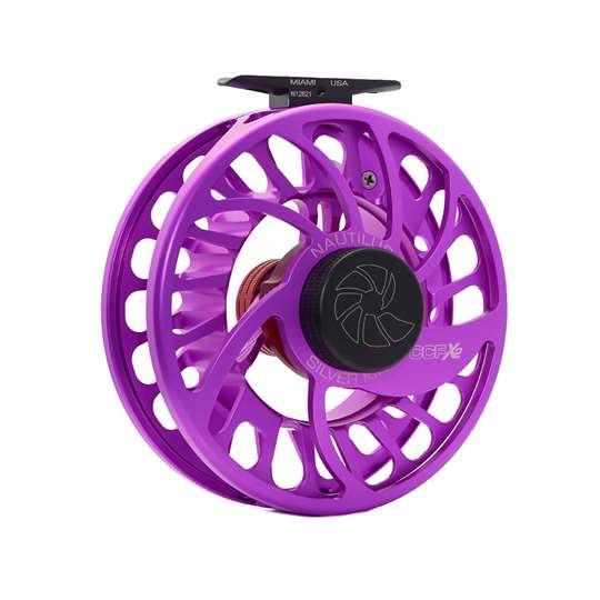 Nautilus CCF-X2 Silver King Fly Reel- Purple Haze