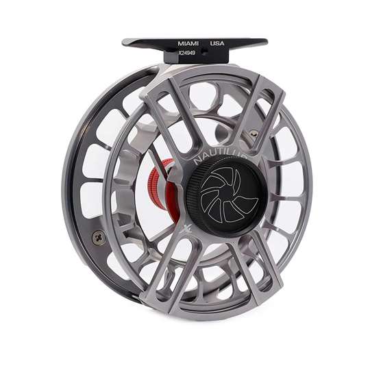 人気定番の Reel- Fly XL Nautilus Large gray storm lines- weight 6-7 for リール
