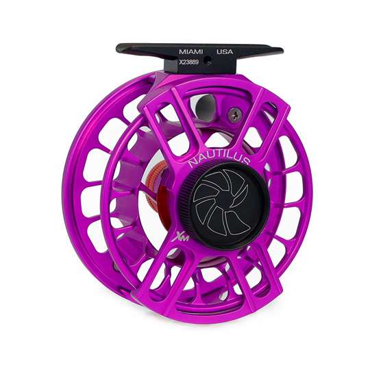 Nautilus XM Fly Reel- Medium for 4-5 weight lines- purple haze