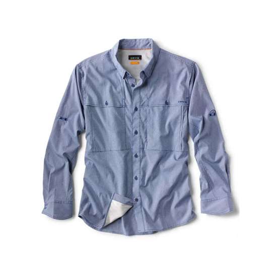 Orvis Open Air Caster Shirt- true blue