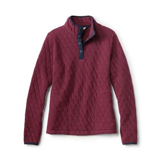 Orvis quilted pullover deals