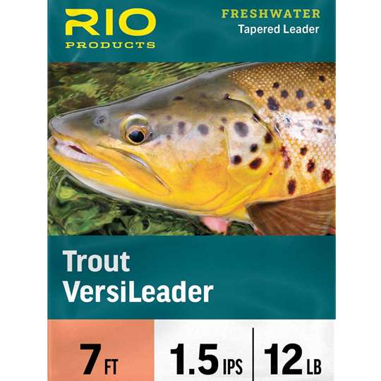 RIO Trout VersiLeader Tapered Fly Leader