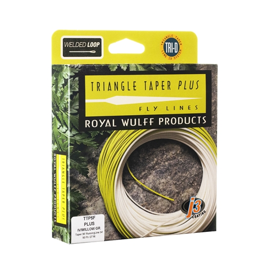 Royal Wulff Triangle Taper 4 WT Floating Fly Line Olive Free Fast Shipping TT4FG 