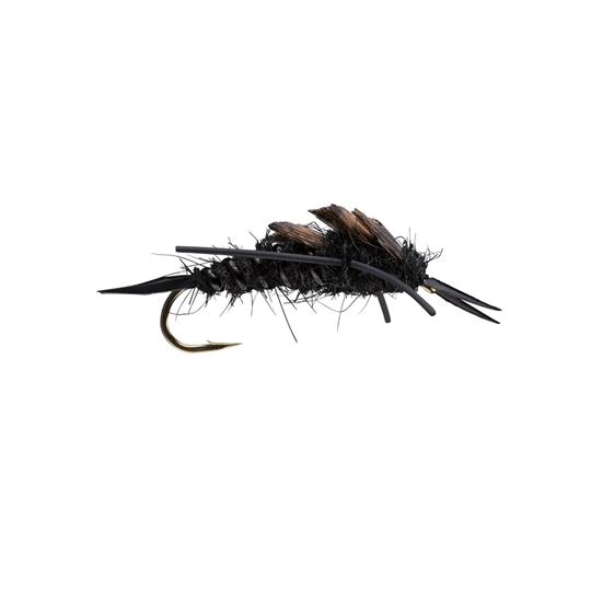 Kaufmann's Rubber Leg Stonefly Nymph- black