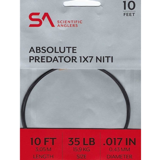 Scientific Anglers Absolute Predator 1 X 7 NiTi wire bite tippet