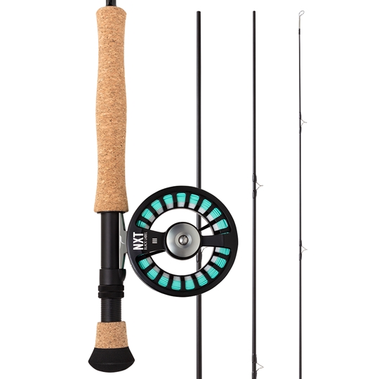 TFO NXT Black Label 9' Fly Rod Kit