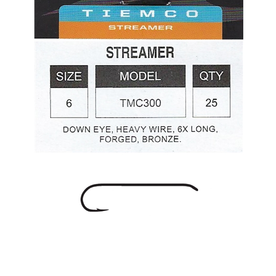 Tiemco 300 Streamer Hook
