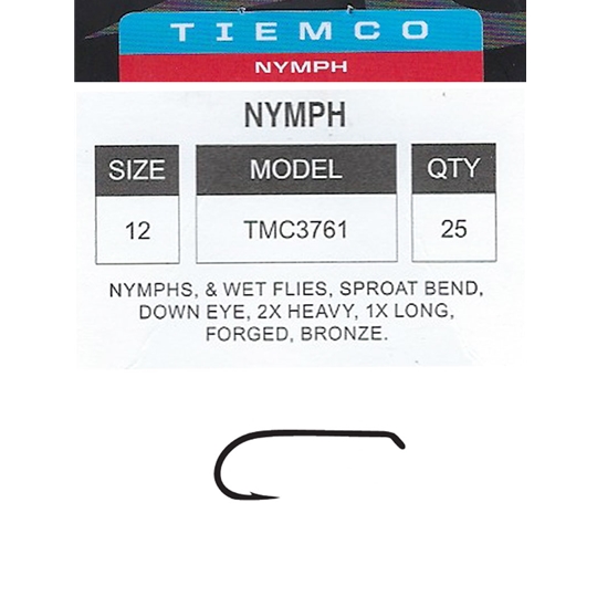 Tiemco Fly Tying Hooks- Tiemco Hook Chart – Dakota Angler & Outfitter