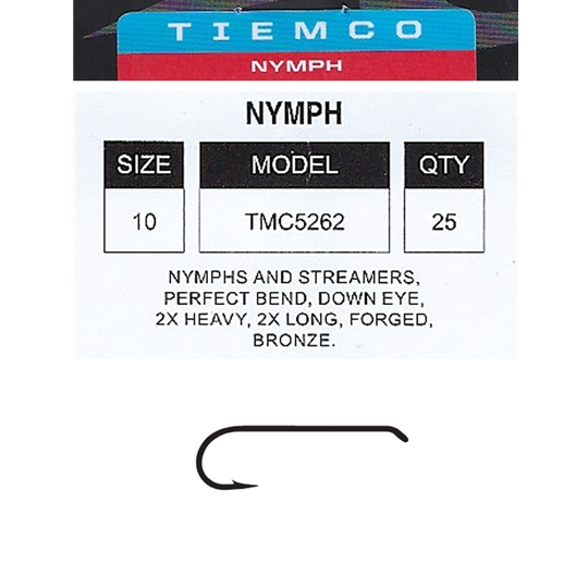  Umpqua Tiemco Fly Tying Hooks TMC 5262 (100 Pk) 04 : Fishing  Hooks : Sports & Outdoors