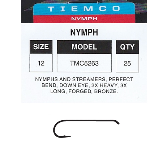 size 14 5263 qty 25 nymph / streamer Tiemco