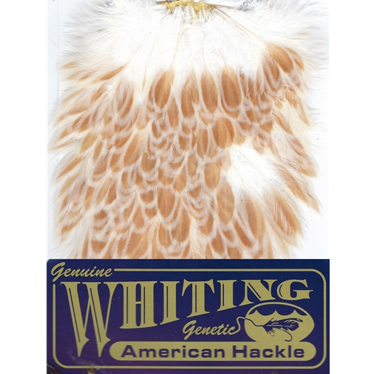 Whiting Farms American Hen Saddles- buff laced ginger